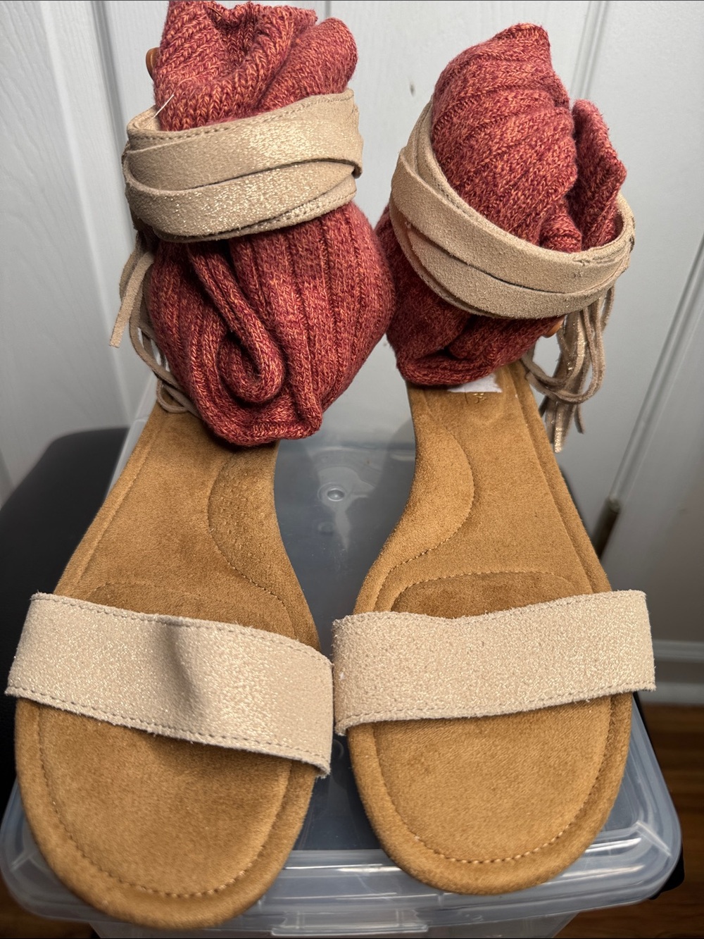 Koolaburra by UGG  Saige Wedge Sandals Size 8.5